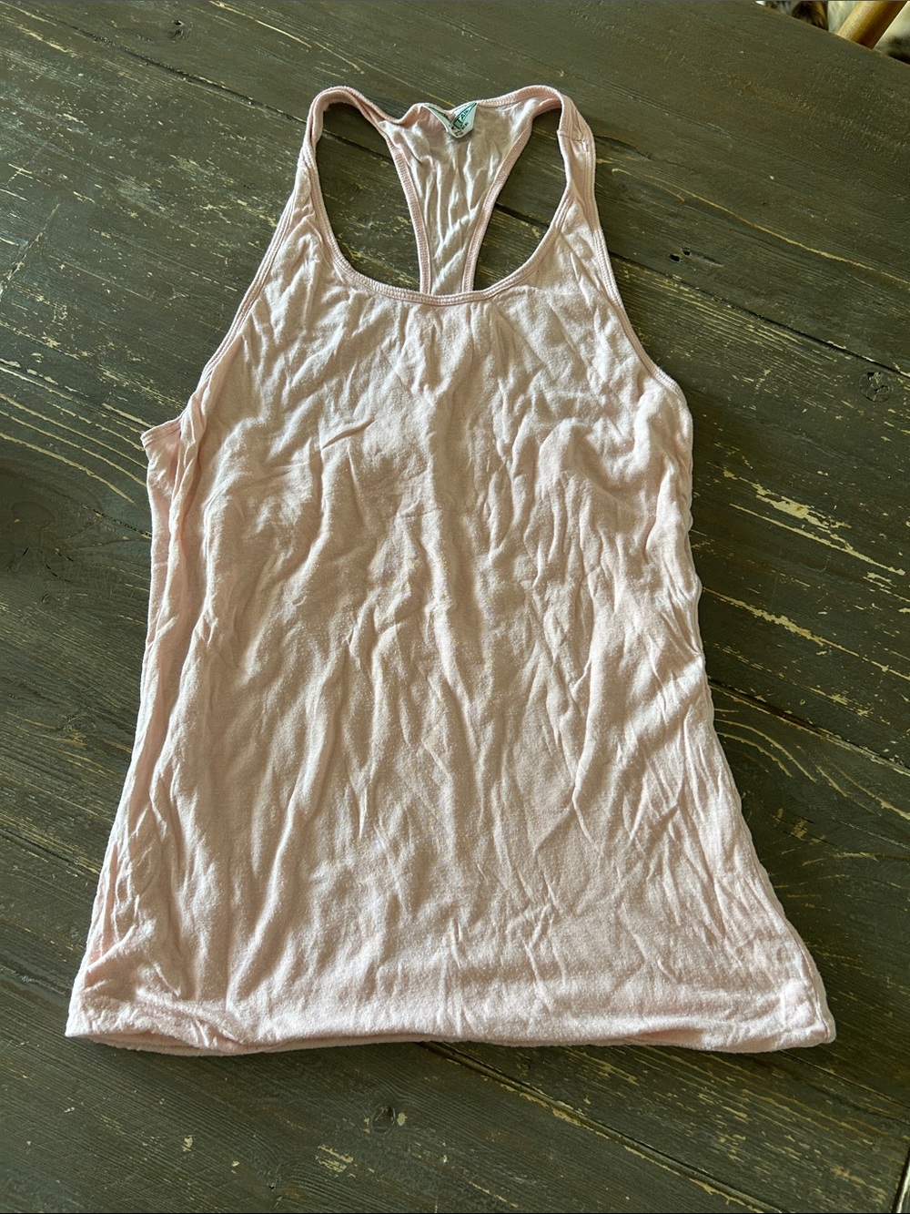 Hard Tail Light Pink Racerback Tank